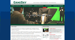 Desktop Screenshot of gamedaytv.com